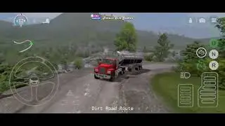 Universal Truck Simulator Mountain Pass With Steep Vertical Drops