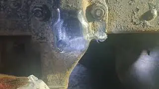 Лопнул кронштейн крепления оси 