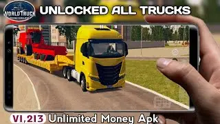 World Truck Driving Simulator V1,213 MOD Apk | Unlimited Money + Unlocked All Trucks | New Update