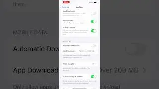 How to enable offload unused apps in apps store 