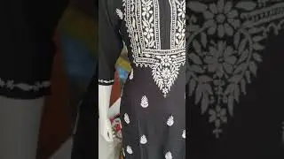 hand #thread work #chikankari #hippiecollectionskurti chk desc 8247630046