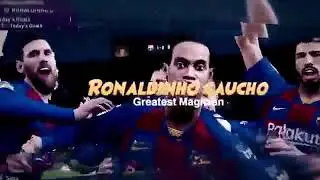 Ronaldinho танцует с мячом