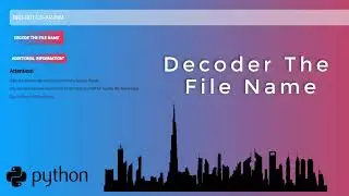 01 Decoder The File Name