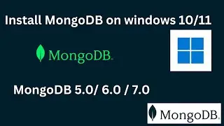 How to Install MongoDB on windows 10/11 #mongodb