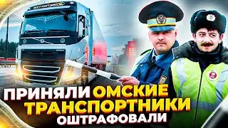 Omsk transport workers picked me up. They fined me. I met 