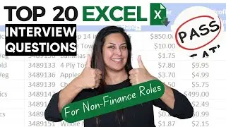 Fast-Track Your Excel Interview Prep: Learn the Secrets to 20 Top Questions!
