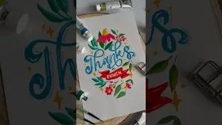 Handlettering i gwasze
