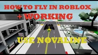 how to fly in roblox with using novaline