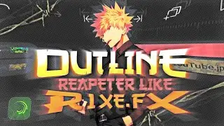 OUTLINE REPEATER LIKE R1XE WITH XML ALIGHT MOTION TUTORIAL