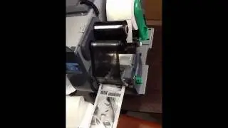 Source Technologies ST1115 ST1120 ST1120n printer printing.wmv