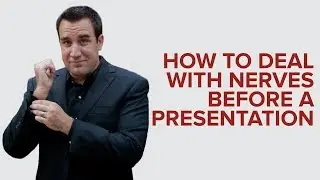 HOW TO DEAL WITH NERVES BEFORE A PRESENTATION