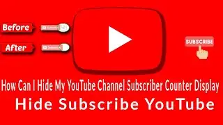 how to hide subscribers on youtube-disable sub YT
