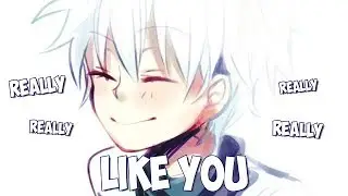 「Nightcore」→ I Really Like You ( Male Version ) - Lyrics ✔// Killua
