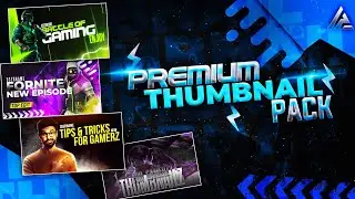 Top 4 Gaming Thumbnail Pack || Awesome🔥 || Free PSD || Photoshop 