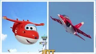 Super Wings catoon charaters in real life episode -01