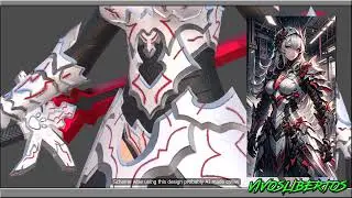 3D Anime Modeling Rabid Bunny Usagi pyon pyon girl EEVEE