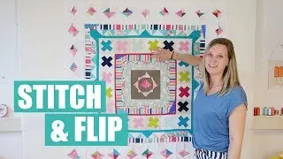 Stitch and flip quilt block tutorial | Final round robin