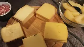 Традиционная немецкая еда на Новый год/раклет❄️🎄