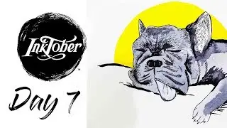 I quit the challenge || Inktober 2018 Day 7 || Exhausted || voiceover