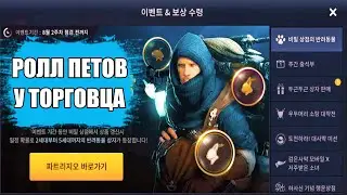 [Black Desert Mobile] ОБНОВЛЕНИЕ Ролл петов у Торговца и Обмен костюмов на Корее