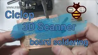 Ciclop 3d scanner soldering board