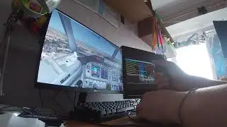 Визуальный заход Внуково полоса 02 (FSX SE)