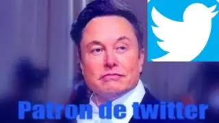 Elon Musk Patron de Twitter