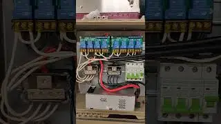 Trailer stabilization and leveling system - electrical install