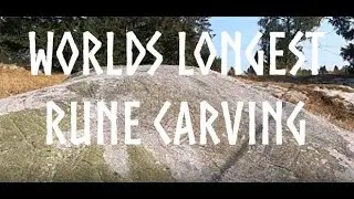 The Worlds Longest Viking Rune Carving, a video from Photographer Gunnar Fahlström