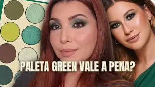 MAQUIAGEM COM A PALETA GREEN DE NIINA SECRETS