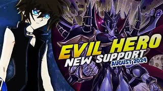 NEW EVIL HERO SUPPORT! NEOS LORD, FUSIONS, TRAPS, SPELLS! (August 2024//Yu-Gi-Oh!)