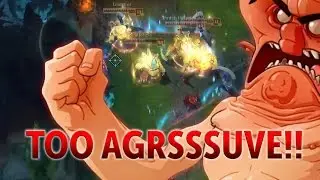 League of Tilt | Baiting the enemy via ALL Chat