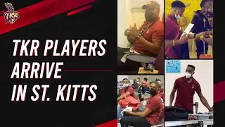 TKR Players arrive in St. Kitts 