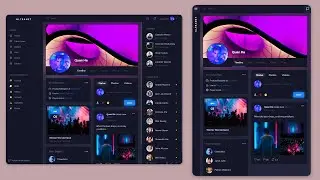 Fully Responsive Social Media Website Design Using Only HTML & CSS | Source Code In Description