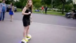 Electric GyroBoard Third Testdriver (Ginger) [Hackspace Steel Opening]