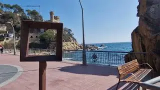 Beach Sa Caleta in Lloret de Mar,  Cataluña @AlexanderI