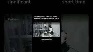 Tesla's Optimus Robot 🤖😎 #pythonshot #ai #ml #robot #robotics #tesla #shorts #short #shortvideo
