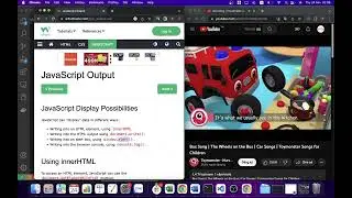 JS03 How to show output JavaScript