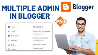 How to Add Multiple Admin in Blogger  How to Create Multiple Users on Blogspot