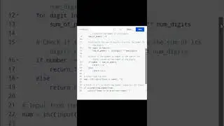 Python Interview Question: Check Armstrong Number - Code and Output | Shorts |codewithbv @codewithbv