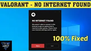 How to solve ''no internet found'' problem in Valorant ? (In English) | Rage YT Tamil