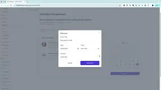 Demo of Event Calendar Component using Laravel Livewire