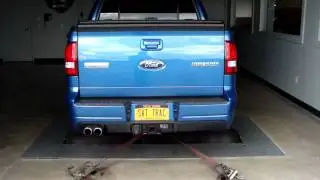 Saleen VI.5 Supercharged 2010 Sport Trac Adrenalin V8 AWD Dyno 2