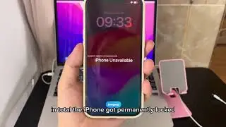 iPhone Unavailable No Erase Option, how to Unlock it? Even on iOS 17 Permanently Lockout No Timer