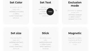 Fancy Cursor Animations In jQuery & GSAP