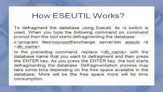 Exchange Server Recovery - EDB to PST