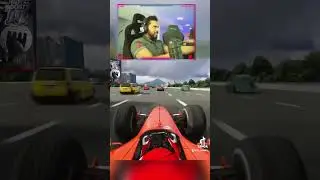 F1 V10 vs Intense Highway Traffic #f1 #racecar
