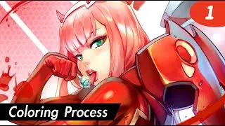 COLORING like a PRO // Step By Step Pt 01