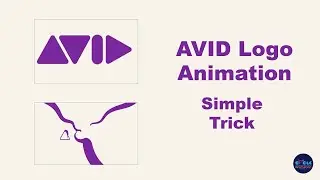 AVID Logo Animation using After Effects Tutorial || Cycleanimation