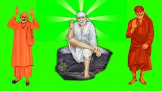 Green screen efect for editing,  Sai Baba Live green screen efect,Green screen efect for chroma key,